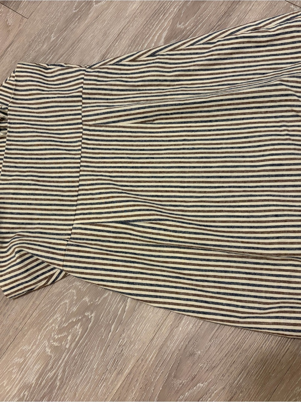 Altar’d State Striped Button-Front Mini Dress - Picture 5 of 5